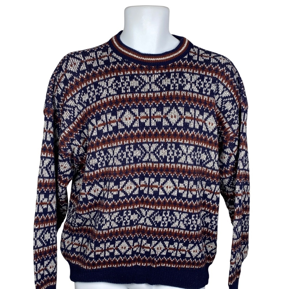 Vintage Robert Bruce Fair Isle Sweater